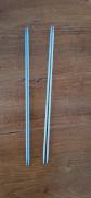 Lot de 2 paires de grandes aiguilles � tricoter
