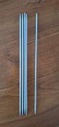 Lot de grandes aiguilles � tricoter : 2 paires   1