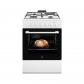 Cuisini�re Mixte gaz-�lectrique 4 foyers 60x60 Multifonction ELECTROLUX