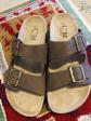 C'M HOMME Men's Brown Buckle Sandals Mule Shoes Size EU 42 New Without Box