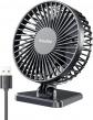 Ventilateur de bureau USB, petit mais puissant, portable, silencieux, 3 vitesses
