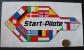 Autocollant - Sticker   Start Pilote