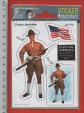 US MARINE CORPS 1918   PRODUCTION LECONTE MILITARIA   PLANCHE AUTOCOLLANTS