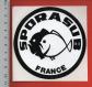 SPORASUB   CHASSE SOUS MARINE PLONGEE PECHE POISSON DIVING   B  AUTOCOLLANT