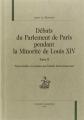 D�bats du parlement de paris pendant la minorite de louis XIV. tome II., Jean Le