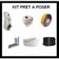 Kit Pret A Poser 4m Climatiseur 4.2kW Liaison Frigorifique Support Disjoncteur