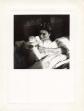 ANCIENNE PHOTOGRAPHIE MAMAN ET B�B� AU LIT