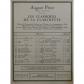 Mozart W. A. The Magic Flute Invocation Piano Clarinet 1959