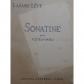 Lazare L�vy Sonatine Op 32 Flute Piano 1955