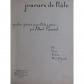 Albert Roussel Flute Players Tityre Piano Flute 1955
