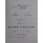 Giuliani Mauro Six Variations Op 81 Flute Or Violin Guitar 1987