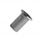 Ecrou crant� borgne t�te plate acier zingu� M8 L 26,5 mm 100 pi�ces SCELL IT