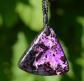 Sugilite 90 carats   pendentif freeform poli pierre naturelle   Afrique du Sud