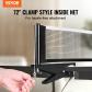 VEVOR Tavolo Da Ping Pong Pieghevole Tavolo Da Gioco Indoor 2740X1525X760Mm