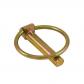 Goupille clips acier Bichromat� � 8 mm   type goupille agricole � tige