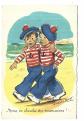 Illustration sign�e Germaine Bouret Marins sur le Cherche des Marraines