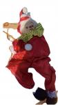 PANTIN MARIONNETTE A FILS CLOWN SUR SA BALANCOIRE