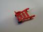 LEGO Minifigure, Utensil Hand Truck (2495 - 2496)  2495c01 Rouge Red Noir Black