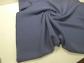 coupon de tissus poly laine couture crepe  220 m x 140 cm souple bleu marine uni