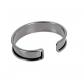 Bracelet manchette en laiton   10mm   CANON DE FUSIL