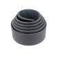 Sangle en cuir de taurillon grain poussi�re 19mm   NOIR R38   �p 2,8mm