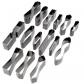 Lot de 15 emporte pi�ces formes diverses � frapper ou � presser   Ivan 3963 26