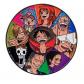 Badge Rond Luffy Zoro Nami Sanji Ace Anime Manga Pin Broche