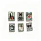 Lot 6 Pin's Anime �maill�s Style Tarot Broches Manga Kawaii Sac Veste Badge
