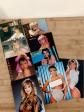 Lot De 9 Cartes Postales Vintage Pin Up Sexy Samantha Fox Musique Annees 90