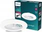 Ventilateur de plafond et plafonnier LED Philips Amigo, 20W 40W, 49cm, Blanc