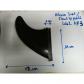 Stand Up Paddle Surf Fin Set Of 2