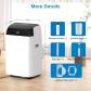 10000 BTU climatisation 4 En 1 climatisation mobile Climatiseur noir R290 Bureau