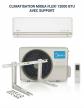 Climatiseur Midea Flexi 12000 BTU Monosplit Inverter R32 Climatisation Support