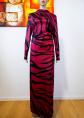 Superbe Robe stretch longue imprim�e. Taille M-38