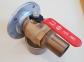 Vanne ou robinet   raccord diam�tre 50-60mm 1-4 de tour pour tonne � eau citerne