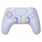 Manette sans Fil pour PS4 - Playstation 4   Manette Blanche Bluetooth avec LED