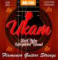 Cordes de guitare flamenco mod.AM F30 qualit� optimale (cordes en nylon noires)