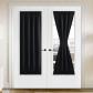 1 Panneau de Rideau occultant � Isolation Thermique pour Porte fran�aise et f...