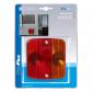 Feu arri�re 4 Fonctions 98x104 mm   pour remorque, Caravane et Camion 12V