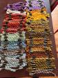 Lot de 89 Echevettes COTON N� 5 DMC et 3 Cartier Bresson a la croix blancs n�4