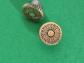 Krieghoff Engraved Rossete Ornaments   pair