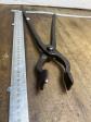 outil ancien fer forg� pince de forge old tool Forgeron Chaudronnier R�f 26-2893