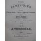 Adolf TERSCHAK Fantasia on Lucrezia Borgia Piano Flute ca1870
