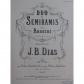 Rossini G. Duo de Semiramis fl�te piano clarinette ou hautbois 1885
