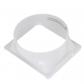 Blanc Adaptateur Tuyau Climatiseur Mobile, Raccord Tuyau Climatiseurs Mobile 15