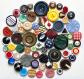 Lot de 66 boutons vintage 12 � 35 mm   Plastique bicolore toutes �poques
