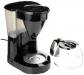Cafeti�re Easy Filter avec carafe en verre, capacit� 10 tasses (125 ml), noire
