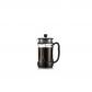 Cafetiere a piston   BODUM   Young Press   1 L   8 tasses   Verre - Noir