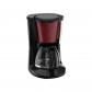 CAFETIERE 1000W 1,25L 10 15 TASSES SUBITO NOIR ROUGE BORDEAUX MOULINEX
