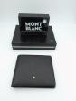 Montblanc Leather Collection Wallet Portefeuille Cuir Noir 14 Cards Black